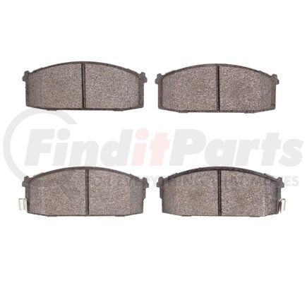 Dynamic Friction Company 1551-0274-00 5000 Advanced Brake Pads - Semi Metallic