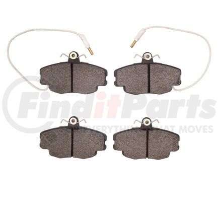 Dynamic Friction Company 1551-0292-00 5000 Advanced Brake Pads - Semi Metallic