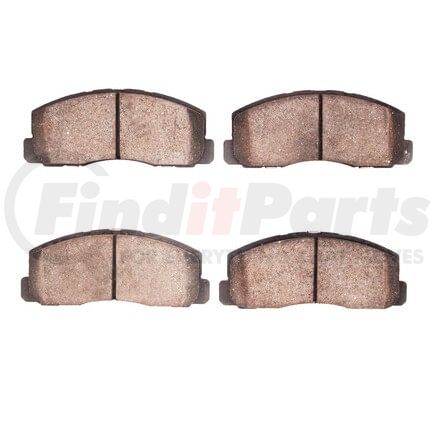 Dynamic Friction Company 1551-0328-00 5000 Advanced Brake Pads - Ceramic