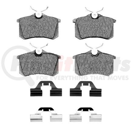 Dynamic Friction Company 1551-0340-01 5000 Advanced Pads - Ceramic and Hardware Kit