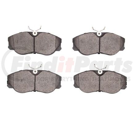 Dynamic Friction Company 1551-0358-00 5000 Advanced Brake Pads - Semi Metallic