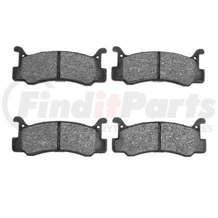 Dynamic Friction Company 1551-0366-00 5000 Advanced Brake Pads - Semi Metallic