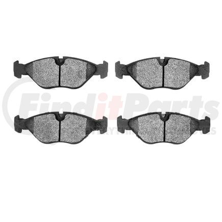 Dynamic Friction Company 1551-0403-00 5000 Advanced Brake Pads - Semi Metallic