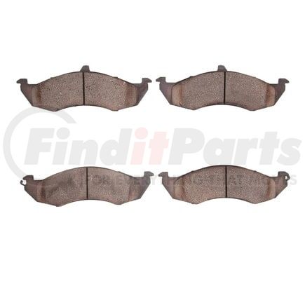 Dynamic Friction Company 1551-0417-00 5000 Advanced Brake Pads - Semi Metallic