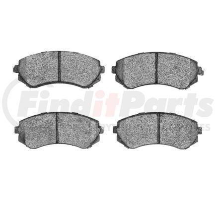 Dynamic Friction Company 1551-0422-00 5000 Advanced Brake Pads - Semi Metallic