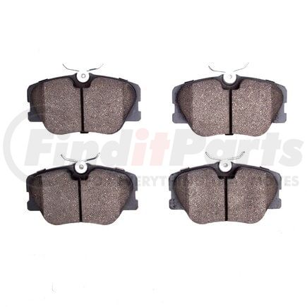 Dynamic Friction Company 1551-0423-00 5000 Advanced Brake Pads - Low Metallic