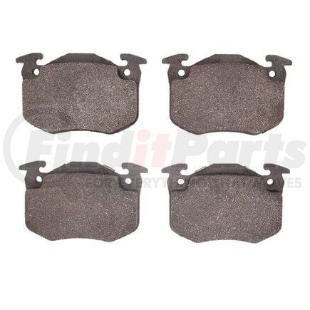 Dynamic Friction Company 1551-0453-00 5000 Advanced Brake Pads - Semi Metallic