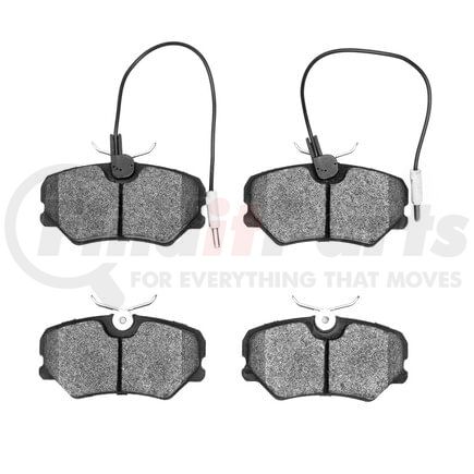 Dynamic Friction Company 1551-0454-00 5000 Advanced Brake Pads - Semi Metallic