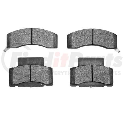 Dynamic Friction Company 1551-0459-00 5000 Advanced Brake Pads - Semi Metallic