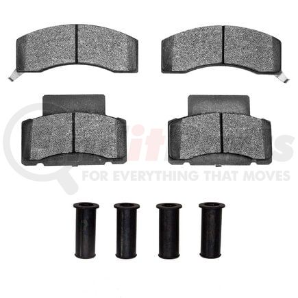 Dynamic Friction Company 1551-0459-01 5000 Advanced Pads - Semi-Metallic and Hardware Kit
