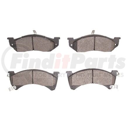 Dynamic Friction Company 1551-0478-00 5000 Advanced Brake Pads - Semi Metallic