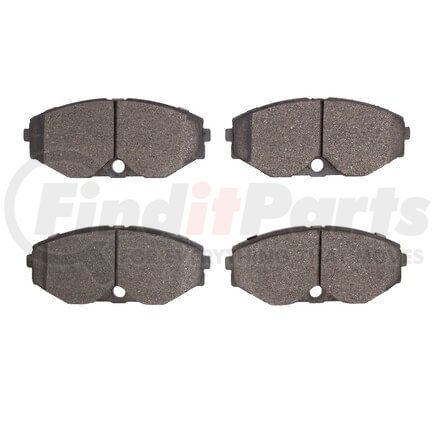 Dynamic Friction Company 1551-0486-00 5000 Advanced Brake Pads - Semi Metallic