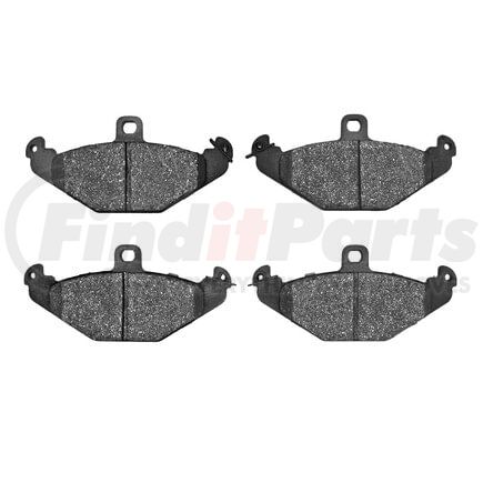 Dynamic Friction Company 1551-0491-10 5000 Advanced Brake Pads - Low Metallic
