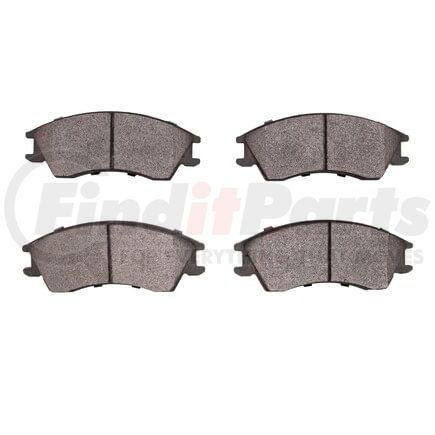 Dynamic Friction Company 1551-0498-00 5000 Advanced Brake Pads - Semi Metallic