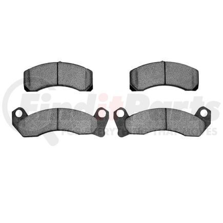 Dynamic Friction Company 1551-0499-00 5000 Advanced Brake Pads - Semi Metallic