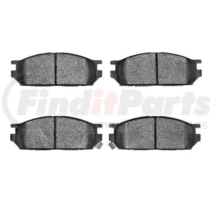 Dynamic Friction Company 1551-0534-00 5000 Advanced Brake Pads - Semi Metallic