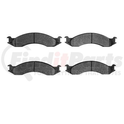 Dynamic Friction Company 1551-0557-00 5000 Advanced Brake Pads - Semi Metallic