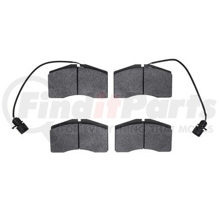 Dynamic Friction Company 1551-0594-10 5000 Advanced Brake Pads - Low Metallic