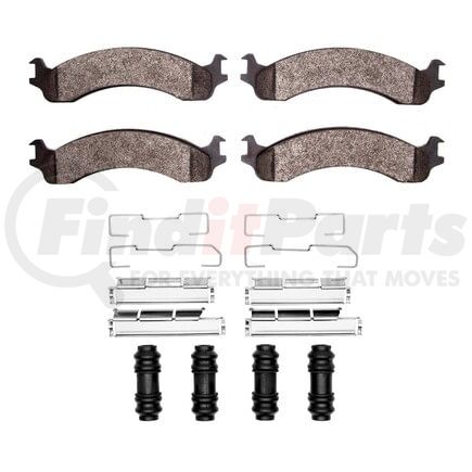 Dynamic Friction Company 1214-0821-01 Heavy Duty Pads and Hardware Kit