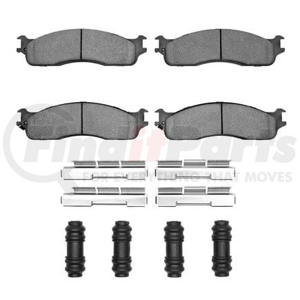 Dynamic Friction Company 1214-0965-01 Heavy Duty Pads and Hardware Kit