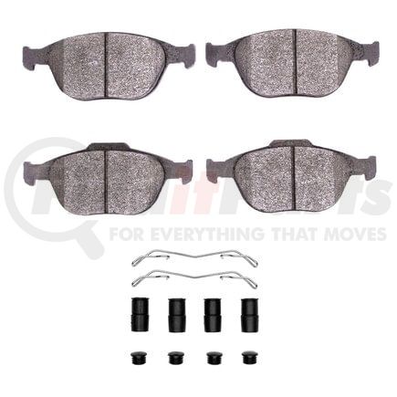 Dynamic Friction Company 1214-0970-01 Heavy Duty Pads and Hardware Kit