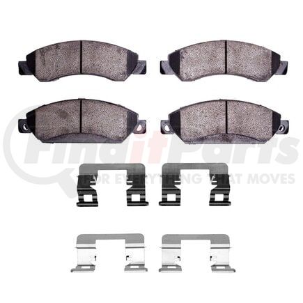 Dynamic Friction Company 1214-1092-01 Heavy Duty Pads and Hardware Kit