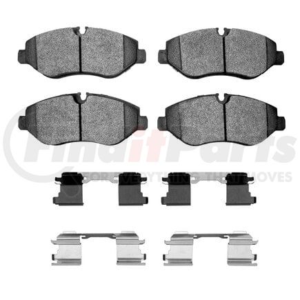 Dynamic Friction Company 1214-1316-01 Heavy Duty Pads and Hardware Kit