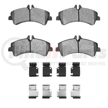 Dynamic Friction Company 1214-1318-01 Heavy Duty Pads and Hardware Kit