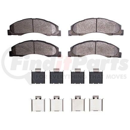 Dynamic Friction Company 1214-1328-01 Heavy Duty Pads and Hardware Kit