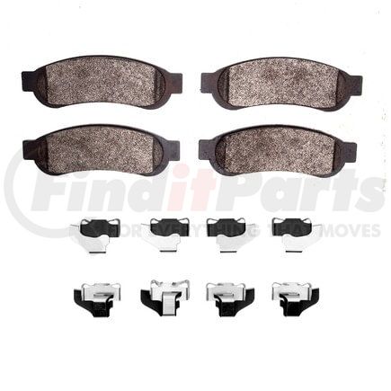Dynamic Friction Company 1214-1334-02 Heavy Duty Pads and Hardware Kit