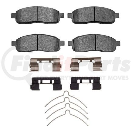 Dynamic Friction Company 1400-1011-01 Ultimate Duty Performance Brake Pads and Hardware Kit