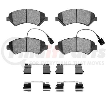 Dynamic Friction Company 1214-1842-01 Heavy Duty Pads and Hardware Kit