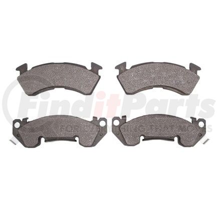 Dynamic Friction Company 1551-0614-00 5000 Advanced Brake Pads - Semi Metallic