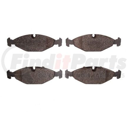 Dynamic Friction Company 1551-0640-00 5000 Advanced Brake Pads - Low Metallic
