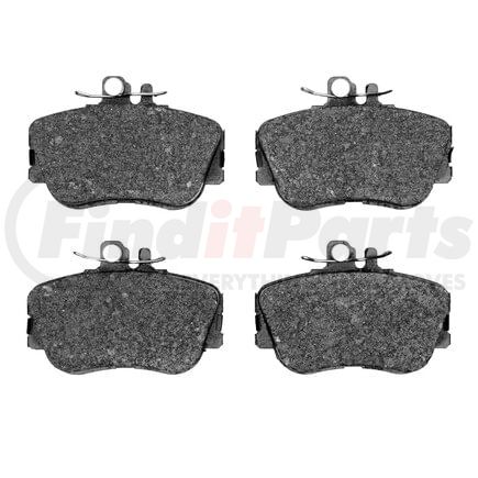 Dynamic Friction Company 1551-0645-00 5000 Advanced Brake Pads - Low Metallic