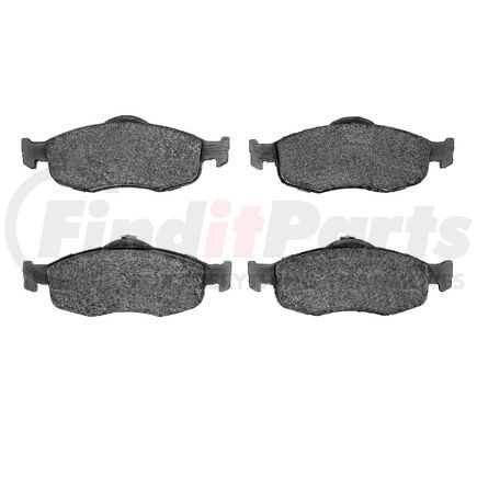 Dynamic Friction Company 1551-0648-00 5000 Advanced Brake Pads - Low Metallic