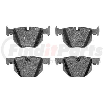 Dynamic Friction Company 1551-0683-10 5000 Advanced Brake Pads - Low Metallic