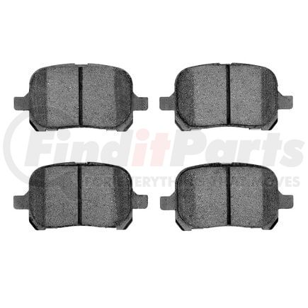 Dynamic Friction Company 1551-0707-00 5000 Advanced Brake Pads - Ceramic