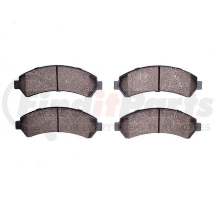 Dynamic Friction Company 1551-0726-00 5000 Advanced Brake Pads - Ceramic