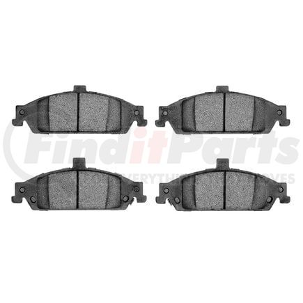Dynamic Friction Company 1551-0727-00 5000 Advanced Brake Pads - Ceramic
