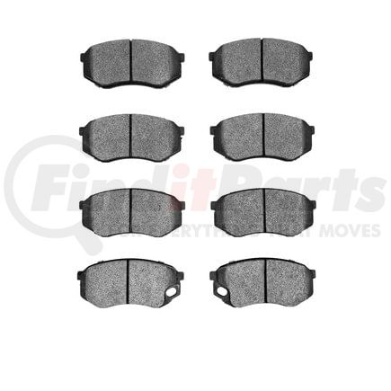 Dynamic Friction Company 1551-0735-00 5000 Advanced Brake Pads