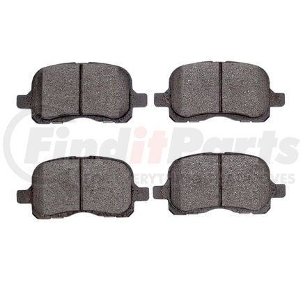 Dynamic Friction Company 1551-0741-00 5000 Advanced Brake Pads - Ceramic