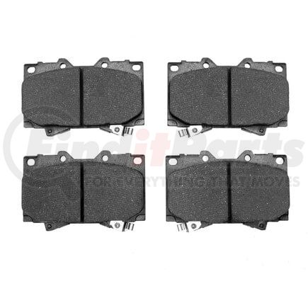 Dynamic Friction Company 1551-0772-00 5000 Advanced Brake Pads - Ceramic