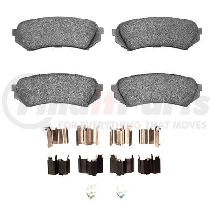 Dynamic Friction Company 1551-0773-01 5000 Advanced Pads - Ceramic and Hardware Kit