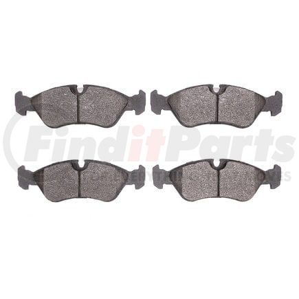 Dynamic Friction Company 1551-0796-00 5000 Advanced Brake Pads - Semi Metallic