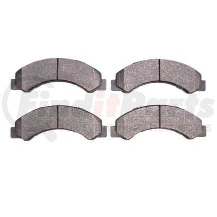 Dynamic Friction Company 1551-0825-00 5000 Advanced Brake Pads - Semi Metallic