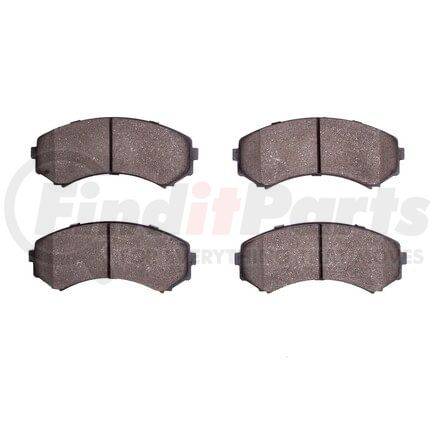 Dynamic Friction Company 1551-0867-00 5000 Advanced Brake Pads - Ceramic