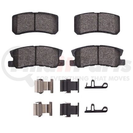 Dynamic Friction Company 1551-0868-01 5000 Advanced Pads - Ceramic and Hardware Kit