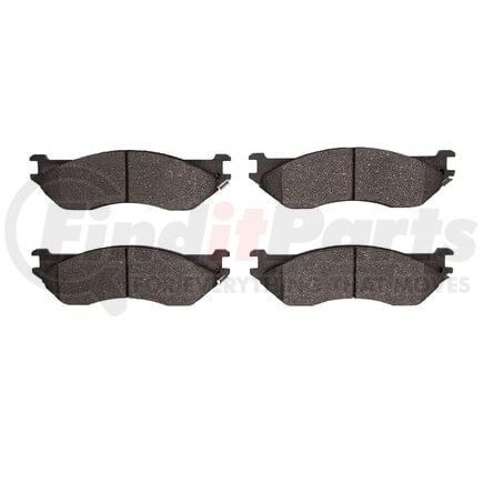 Dynamic Friction Company 1551-0897-00 5000 Advanced Brake Pads - Semi Metallic
