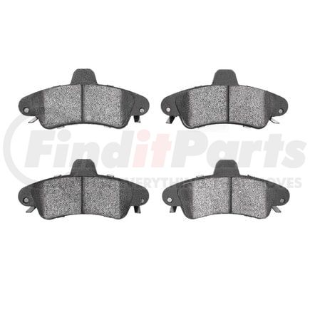 Dynamic Friction Company 1551-0899-10 5000 Advanced Brake Pads - Semi Metallic